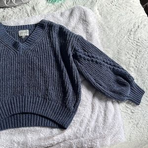 blue sweater size a